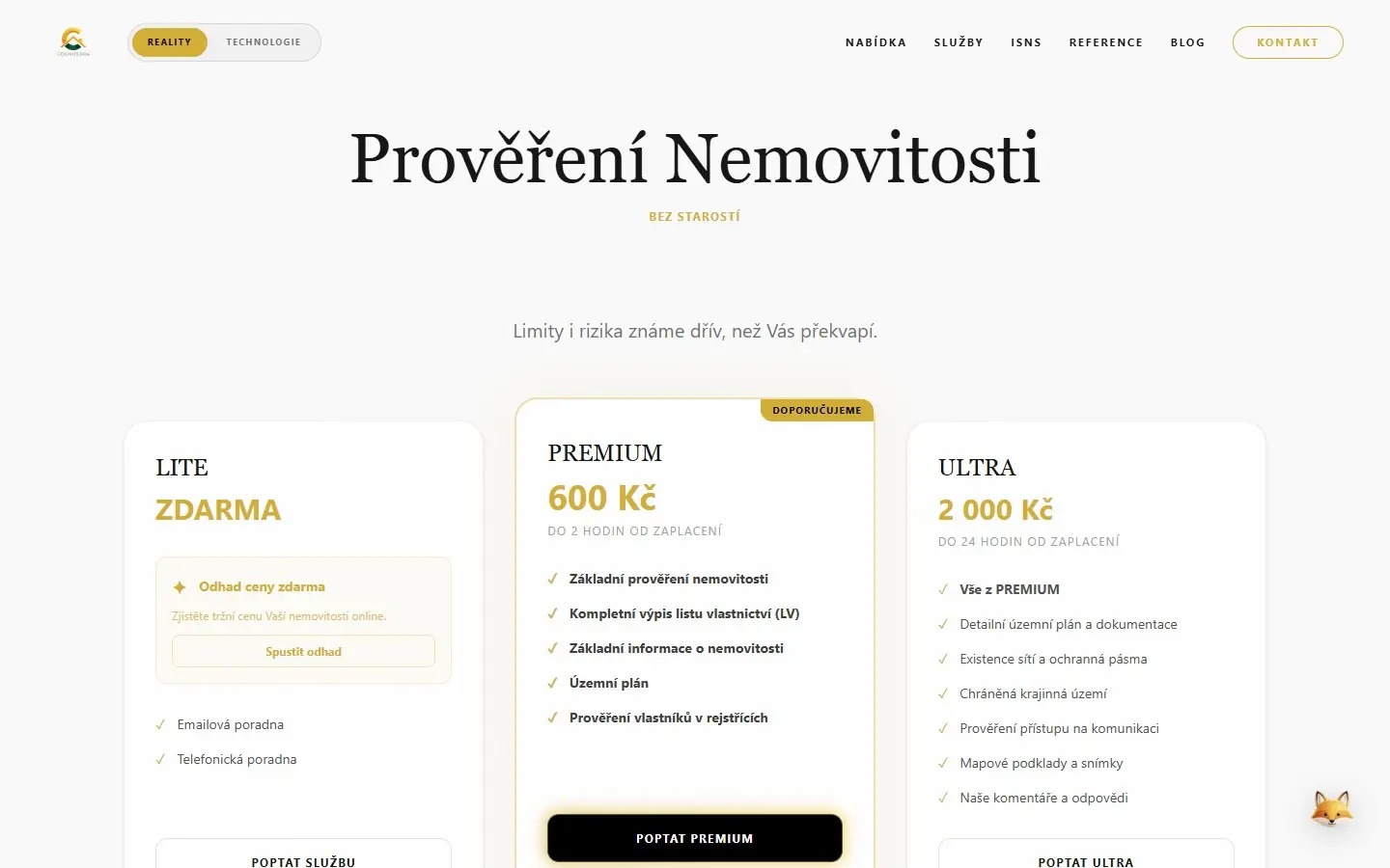 Detail realizace Cogniterra