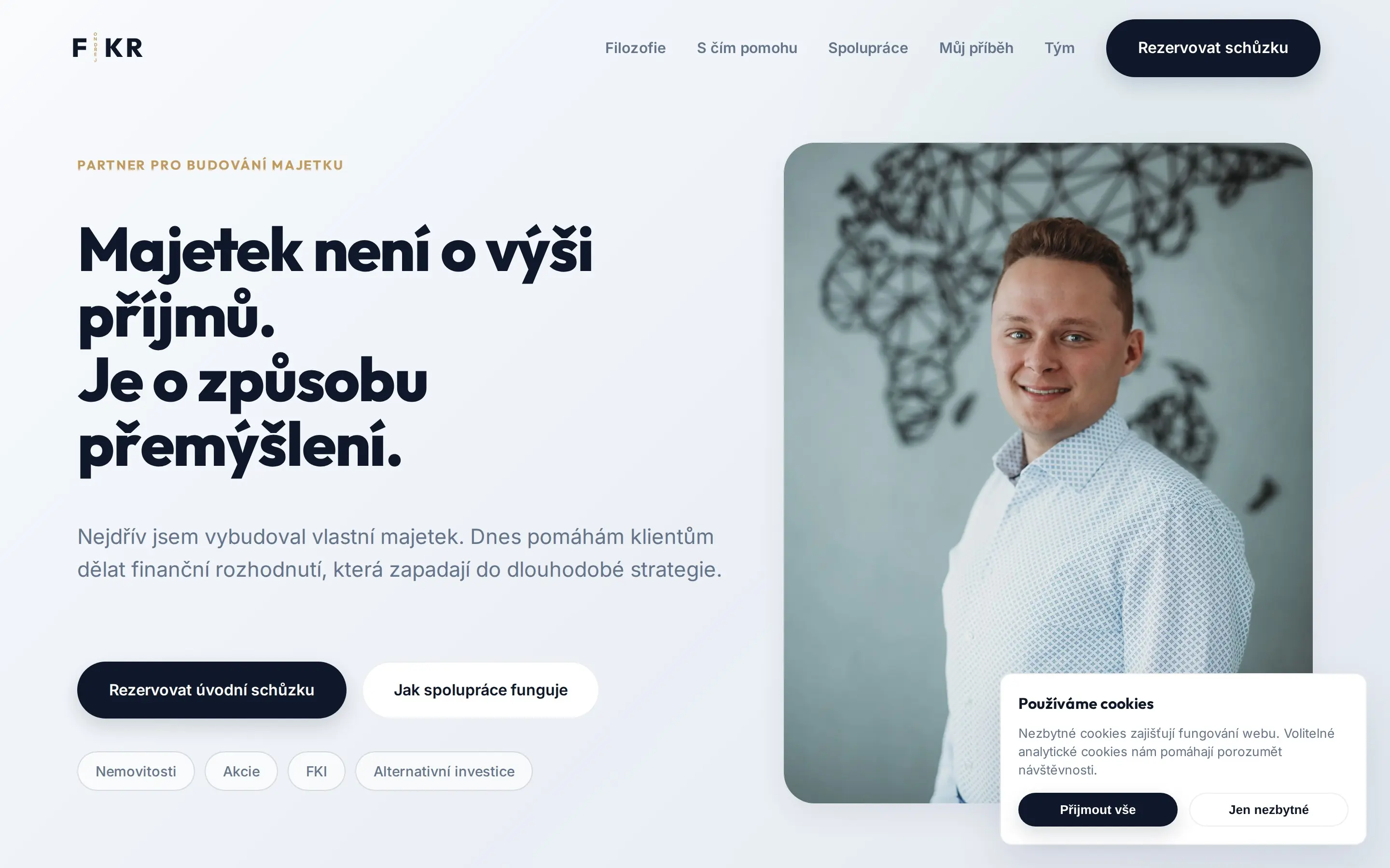 Webová realizace Ondřej Fikr