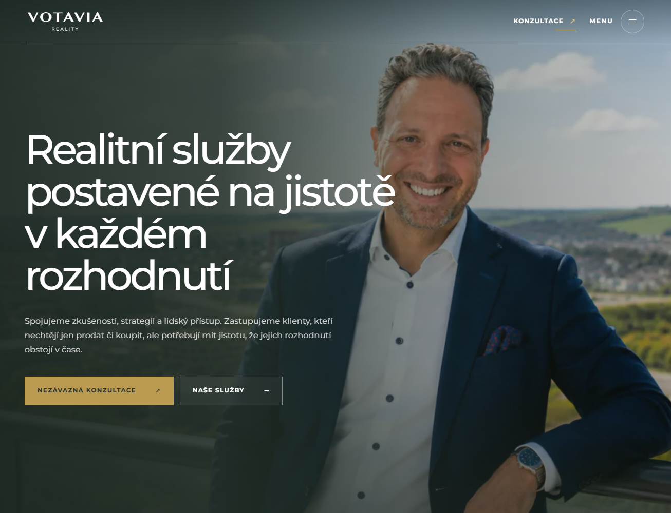 Webová realizace Votavia Reality